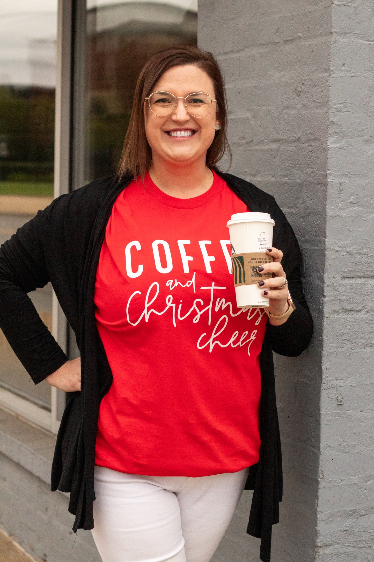 Coffee and Christmas Cheer T-Shirt