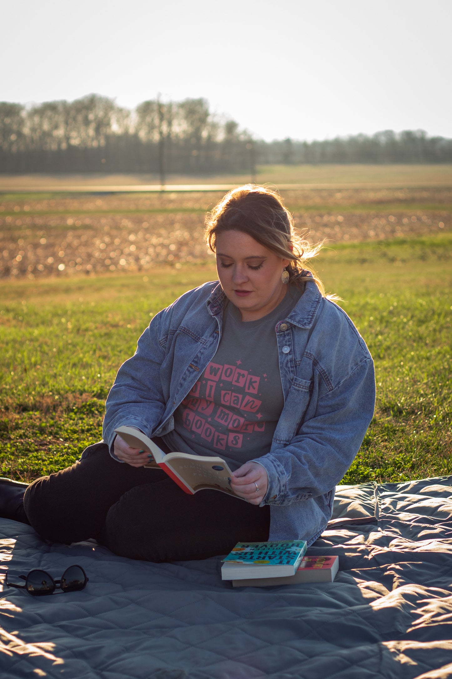 I Work So I Can Buy More Books T-Shirt