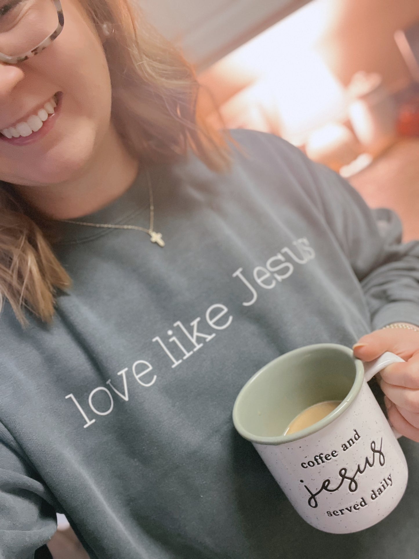 Love Like Jesus Crewneck or T-Shirt