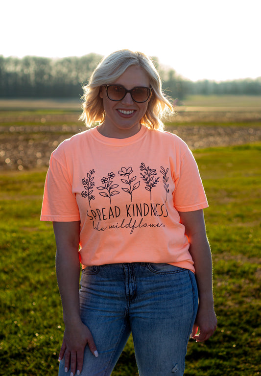 Spread Kindess Like Wildflowers T-Shirt