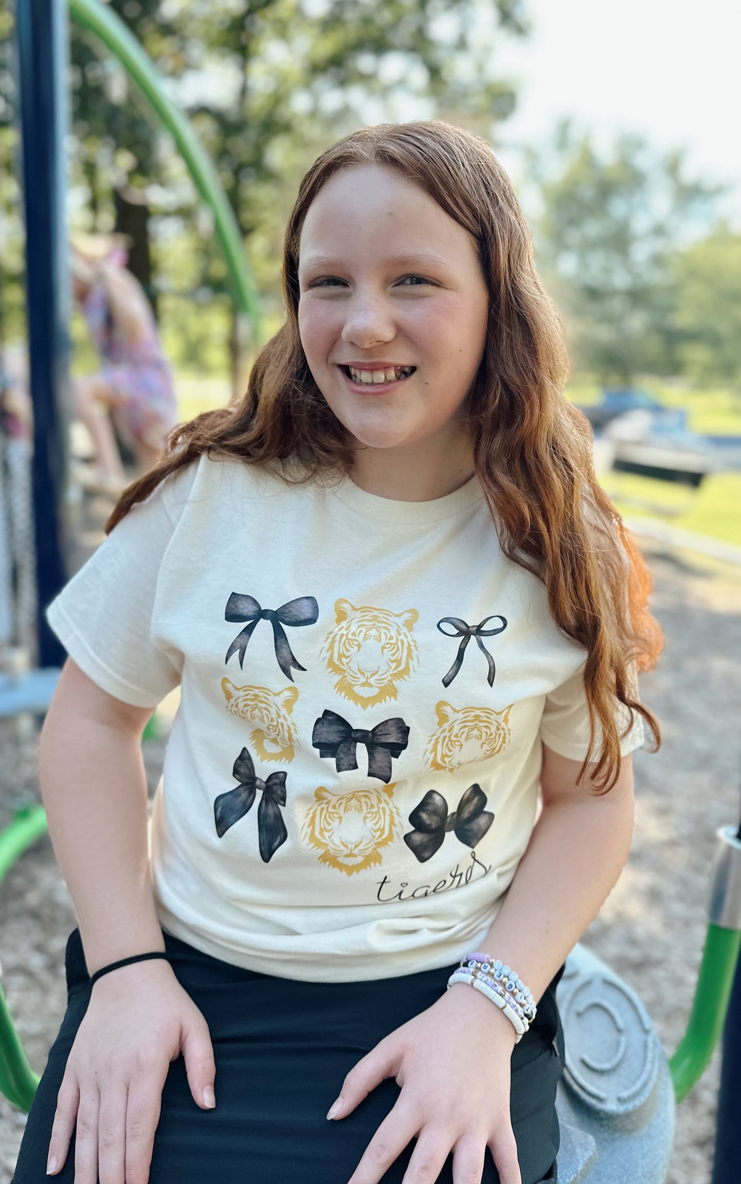 Tigers and Bows T-Shirt (ADULT & YOUTH Sizes)