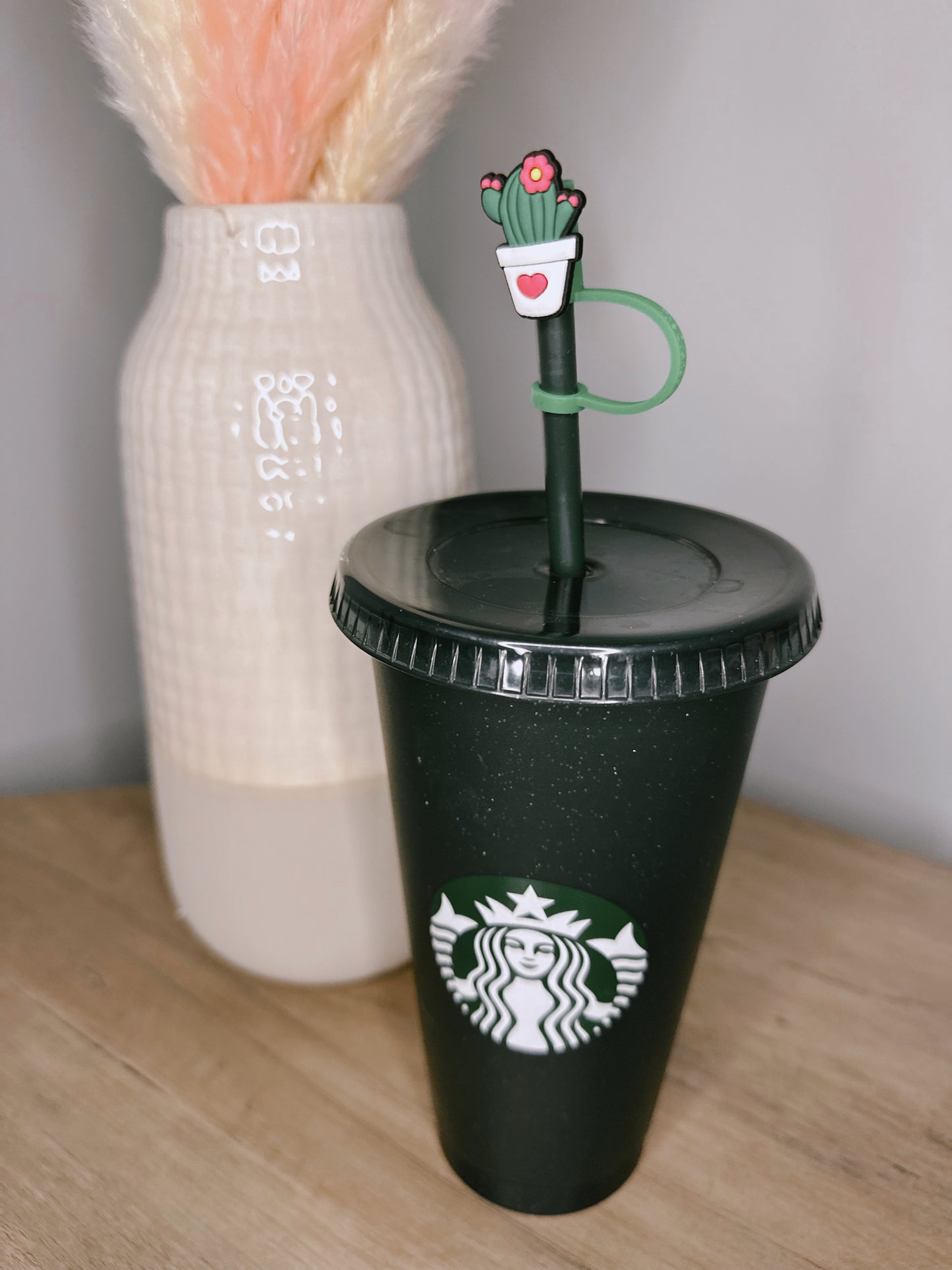 Cactus Straw Topper – caffeinatedcharmllc
